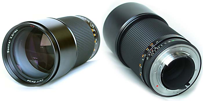 CarlZeiss Sonnar 180mm F2.8 MMJ spec